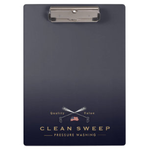 Pressure Washing  Power Wash Patriotic Company Clipboard