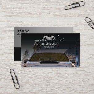 Pressure Washing Power Washing Roof Car Garage Business Card