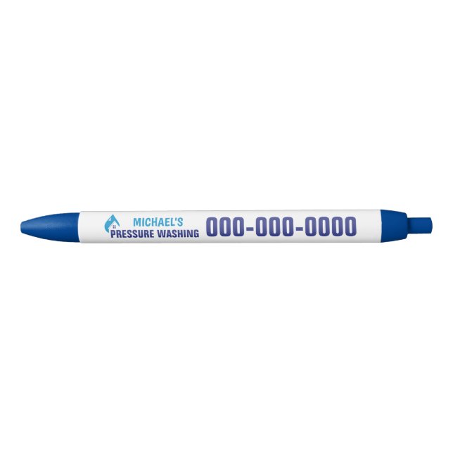 Pressure Washing Promotional Pen (Front)