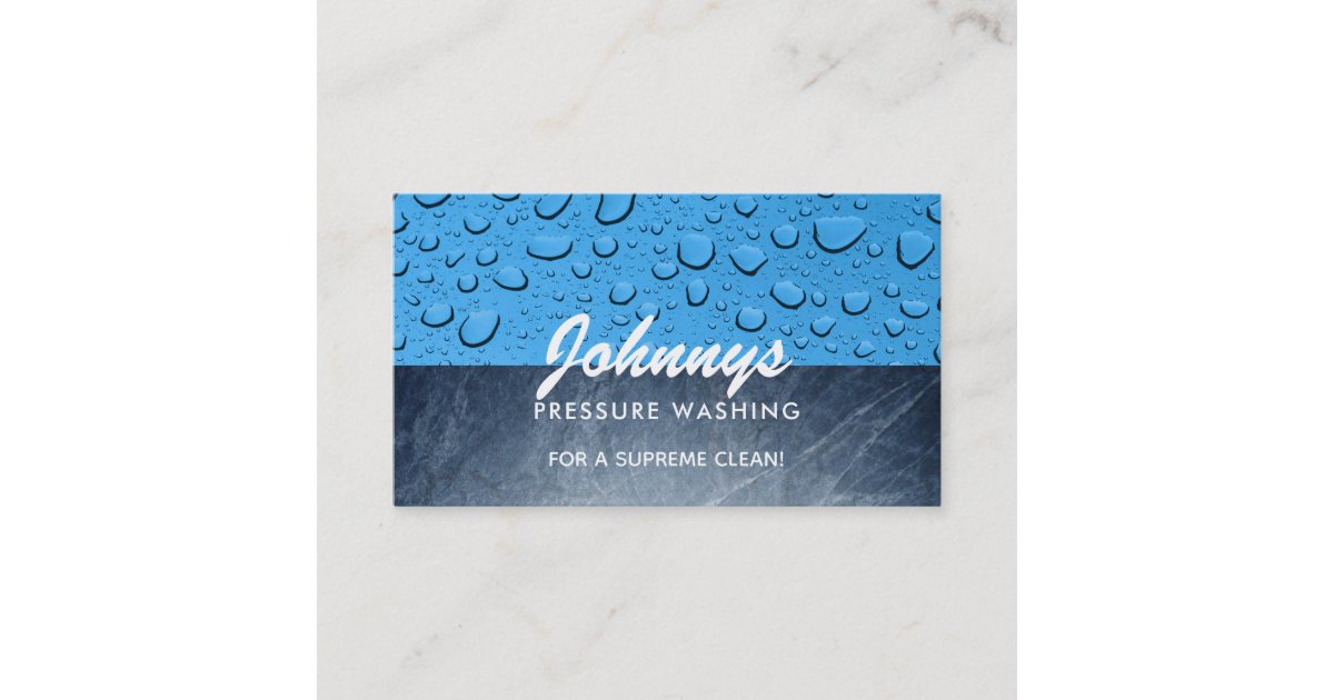 Pressure Washing Slogans Business Cards Zazzle