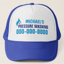 Pressure Washing Trucker Hat