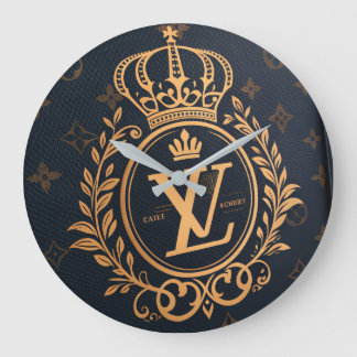 Prestige Ballpoint Pen – Royal Monogram "N" in Gol Large Clock