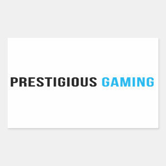 Prestigious Gaming sticker