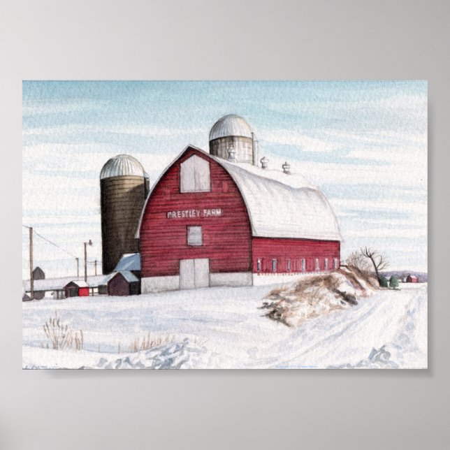 Prestley's Barn Poster (Front)