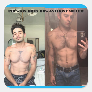 Preston Billy Iris Anthony Miller Sticker