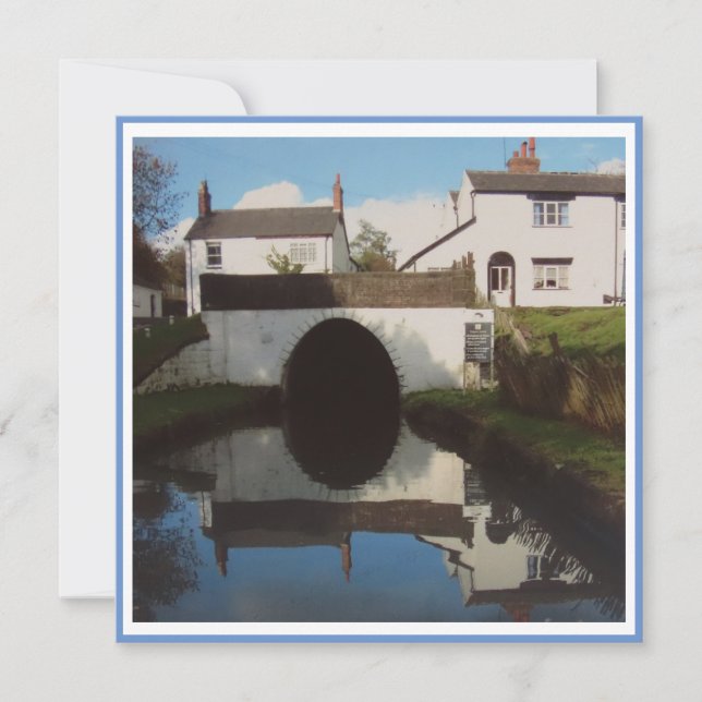Preston Brook Tunnel Greetings Card (Front)
