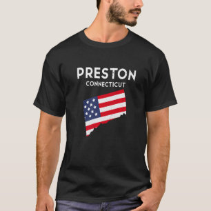 Preston Connecticut USA State America Travel Conne T-Shirt