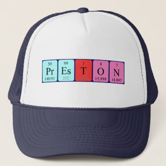 Preston periodic table name hat