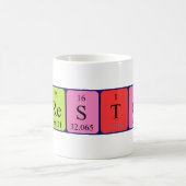 Preston periodic table name mug (Center)
