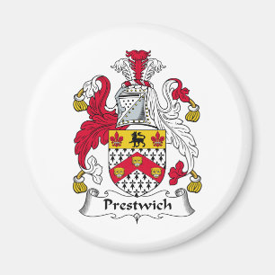 Prestwich Family Crest Magnet