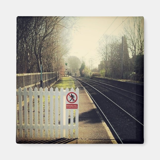 Prestwich Station Magnet (Front)