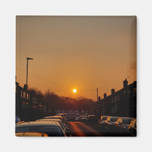 Prestwich Sunset  Magnet