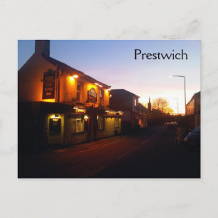 Prestwich Sunset Postcard