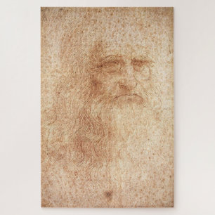 Presumed Self-Portrait of Leonardo da Vinci Jigsaw Puzzle