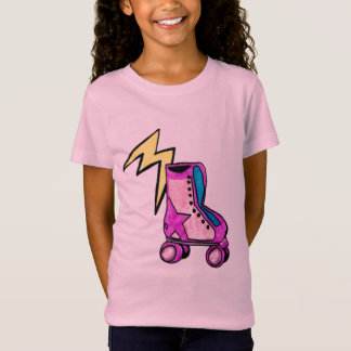 PreTeen Girl's Retro Rollerskate Shirt