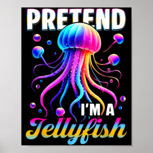 Pretend A Jellyfish Ocean Themed Tentacles Costume Poster
