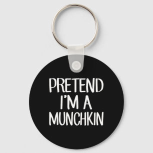 Pretend A Munchkin Costume Family Lazy Easy Key Ring