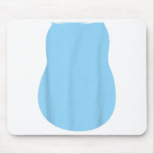 Pretend Alien Dog Costume Halloween Blue Alien Dog Mouse Mat