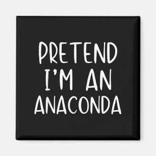Pretend an Anaconda Costume Halloween Simple Kid Magnet