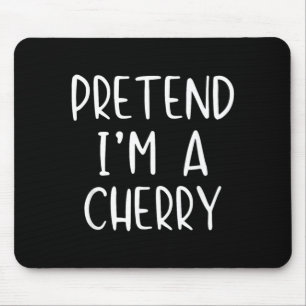 Pretend Cherry Costume Halloween Funny Simple Kid Mouse Mat