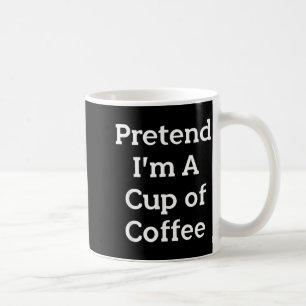 Pretend Cup of Coffee Costume Party Funny