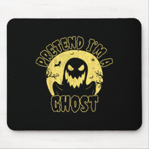Pretend I’m A Ghost Costume Halloween Mouse Mat