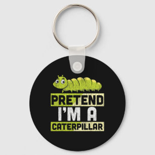Pretend I'm A Adults Kids Halloween Costume Key Ring