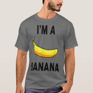 Pretend I'm A Banana Banana Costume Halloween Yel T-Shirt