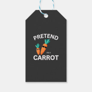 Pretend I'm a Carrot Gift Tags