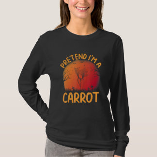 Pretend I'm a Carrot Group Matching Halloween Holi T-Shirt