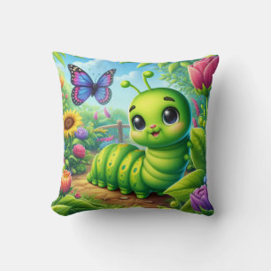 Pretend I'm A Caterpillar Adults Kids  Cushion