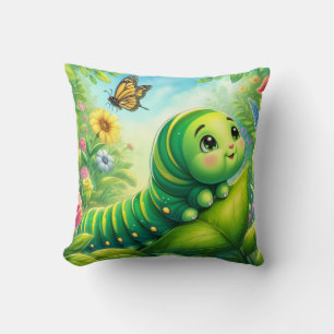 Pretend I'm A Caterpillar Adults Kids  Cushion