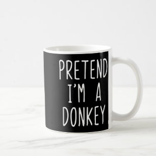 Pretend Im A Costume Halloween Funny Lazy Kids Coffee Mug