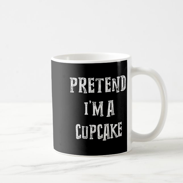 Pretend I'm A Cupcake Halloween Costume Couples Ma Coffee Mug (Right)