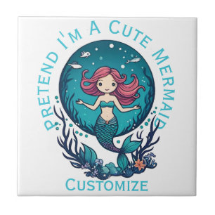 Pretend I'm A Cute Mermaid Thunder_Cove Tile