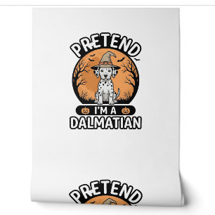 Pretend Im a Dalmatian Halloween Dog Design_1 Wallpaper