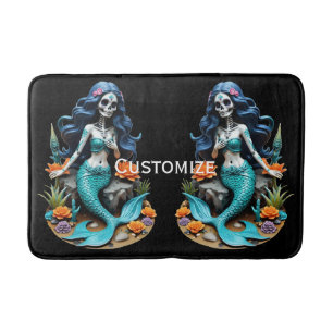 Pretend I'm A Dead Mermaid Thunder_Cove Bath Mat