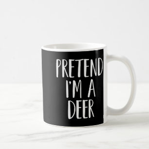 Pretend I'm A Deer Family Women Men Kids Halloween Coffee Mug
