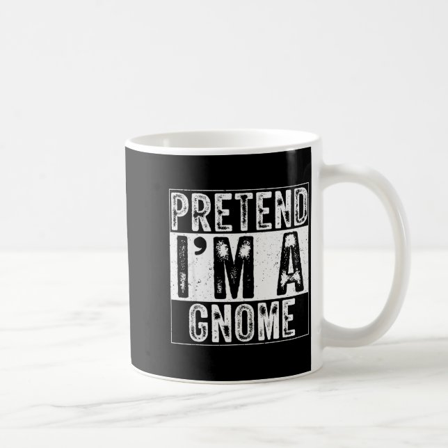 Pretend I'm A Gnome Family Women Men Kids Costume  Coffee Mug (Right)