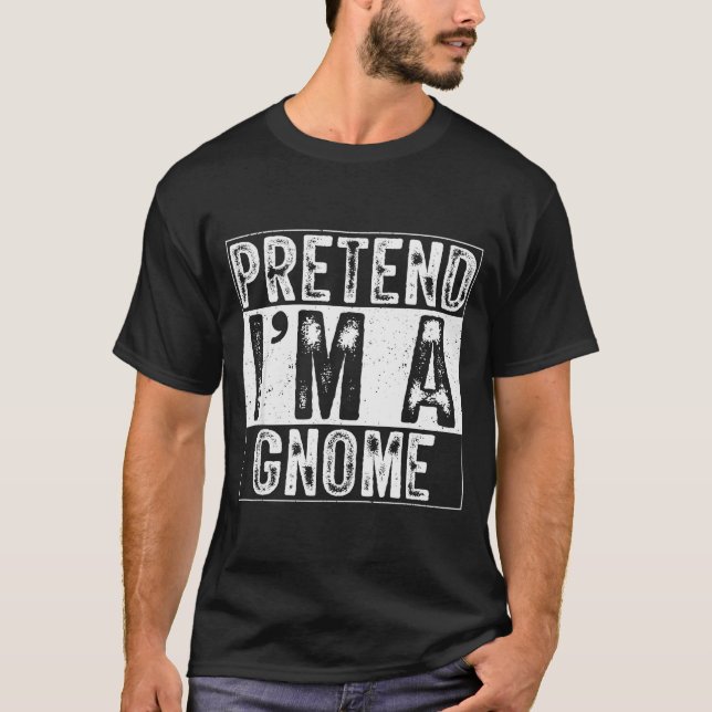 Pretend I'm A Gnome Family Women Men Kids Costume  T-Shirt (Front)