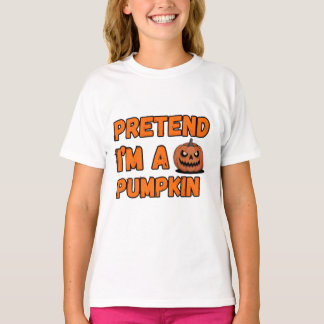 Pretend I'm a Pumpkin Funny Halloween Classic T-Shirt