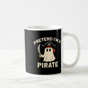 Pretend I'm A Rate Funny Halloween Ghost Costume M Coffee Mug