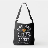 Pretend I'm A Rocker Funny Halloween Costume Gift