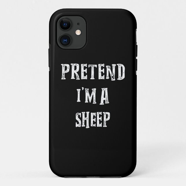 Pretend Im A Sheep | Halloween Best Present Case-Mate iPhone Case (Back)