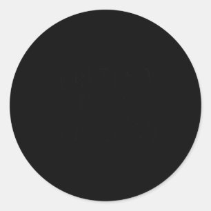 Pretend I'm A Snowman Funny Christmas Outfit Gift  Classic Round Sticker