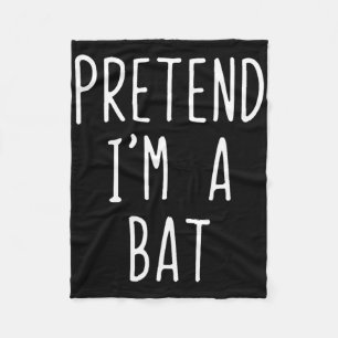 Pretend I'm A T Costume Halloween Funny Lazy Adult Fleece Blanket