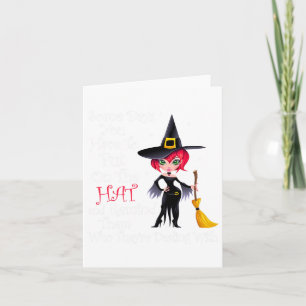 Pretend I'm A Tin Man Halloween Last Minute Costum Card