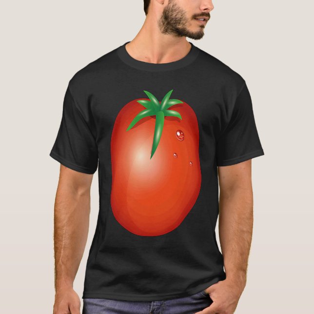 Pretend I'm a Tomato Sliced Halloween Costumes Tom T-Shirt (Front)