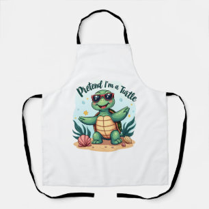 Pretend I'm A Turtle Halloween Party Pretend I'm A Apron