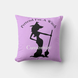 Pretend I'm A Witch Thunder_Cove Cushion